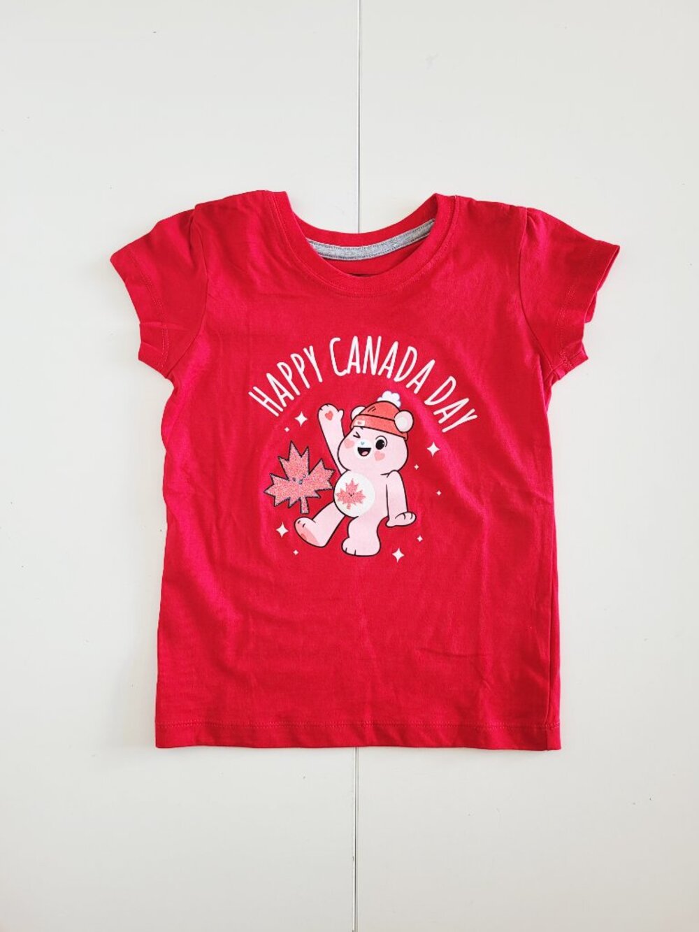 Care Bears - Happy Canada Day T-shirt NWT - 3T